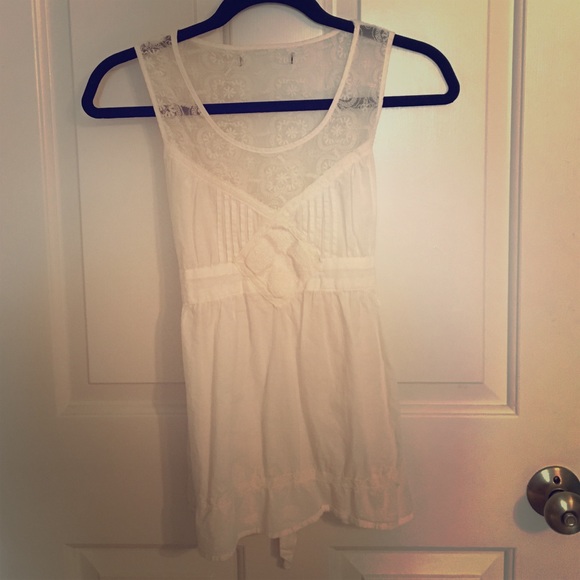 White Lace Top