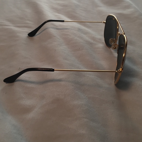 Gold Raybans - Picture 3 of 3
