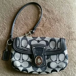 Large Coach Wristlet