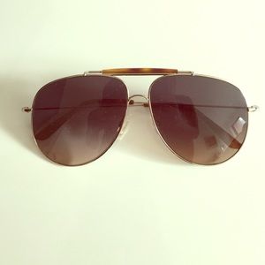 Authentic Valentino oversized aviators