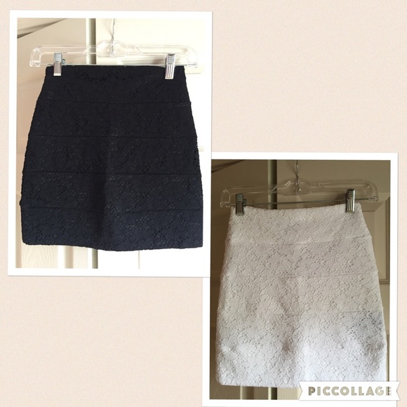 Bundle of 2, 2b Bebe skirts!