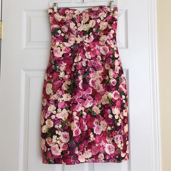 kate spade Dresses & Skirts - Kate Spade strapless rose floral dress