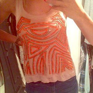 Bright Beaded Tank