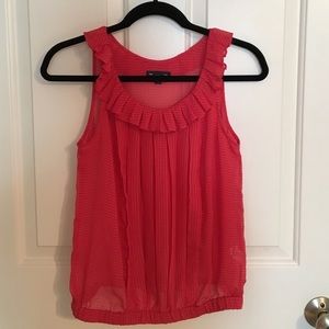 Pink Top with Collar