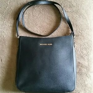 Michael Kors Saffaino Leather Travel Bag/Crossbody