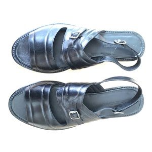 Rachel Comey Black Leather Sandals