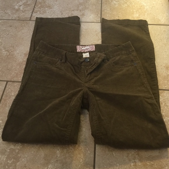 J Crew brown corduroys size 28s ( Bin 4-021)