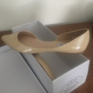 Steve Madden Elusion Blush Patent leather flats