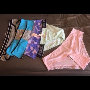 5 PINK Victoria secret ➕ a free 🎁