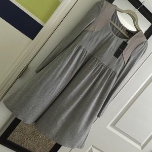 NWT never worn grey baby doll dress