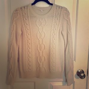 Cream Knit Sweater