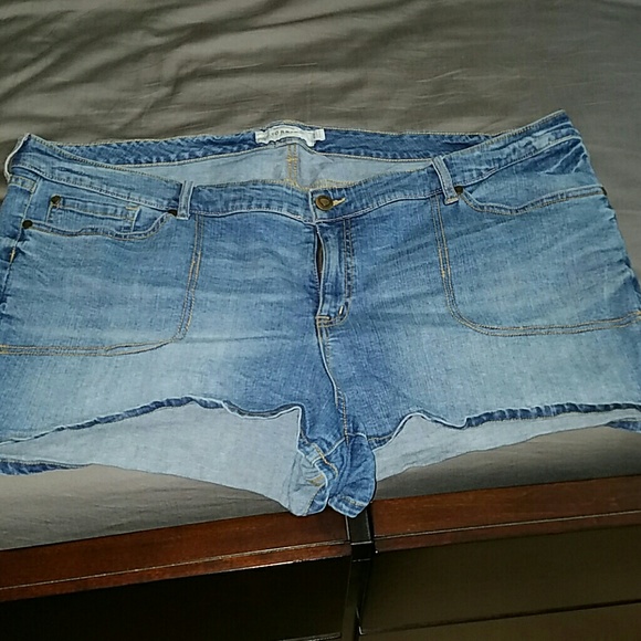 Denim Short Shorts