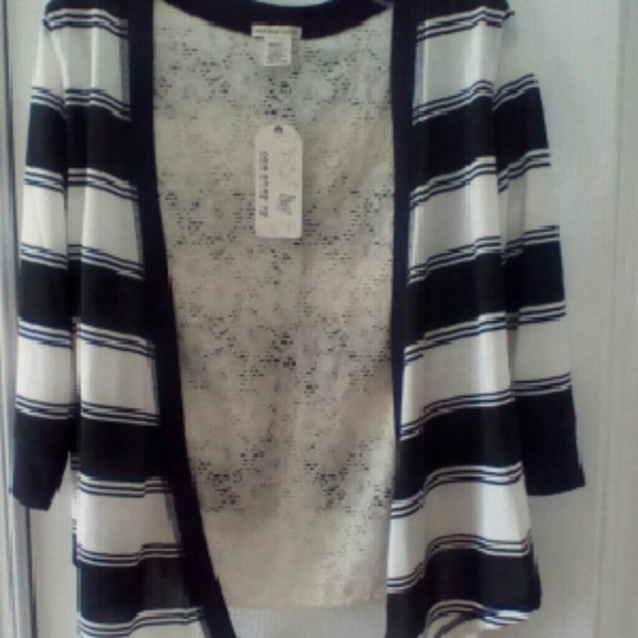 Black and White Sweater