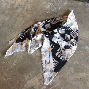 Madewell Geometric Knit Scarf