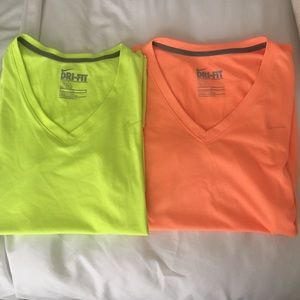 Nike Dri-fit shirts