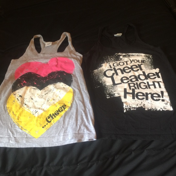 2 Cheer Tanks
