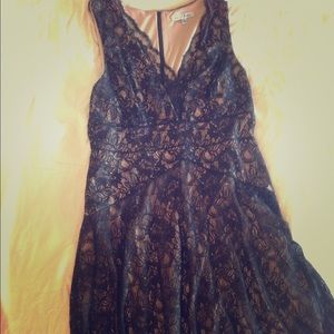 Black and Tan dress