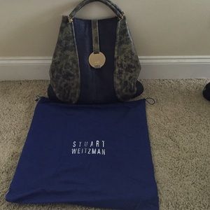 Like New Large Stuart Weitzman Bag with Dust Bag