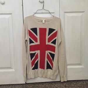 Forever 21 Union Jack Sweater