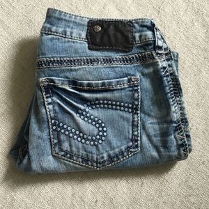 Silver Jean Co. Aiko Capri