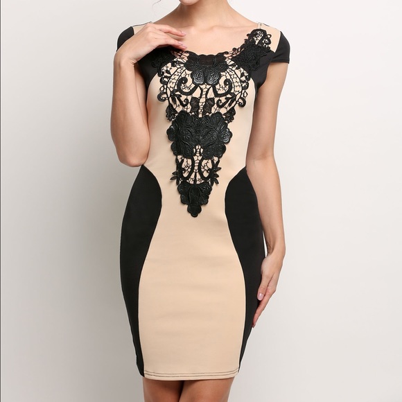Embroidered Hourglass Dresd
