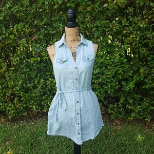 Nordstrom Mimi chica chambray dress