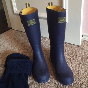 Joules rain boots!  rain boot insulators included