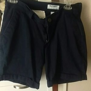 Navy shorts