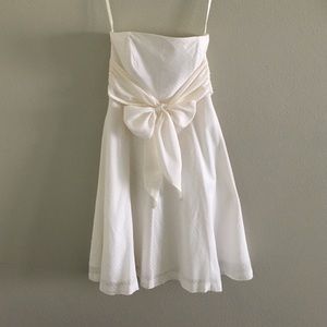 White House Black Market strapless dress