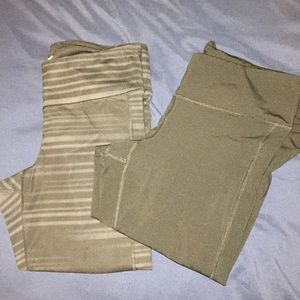Old Navy Compression Leggings. Both pair.