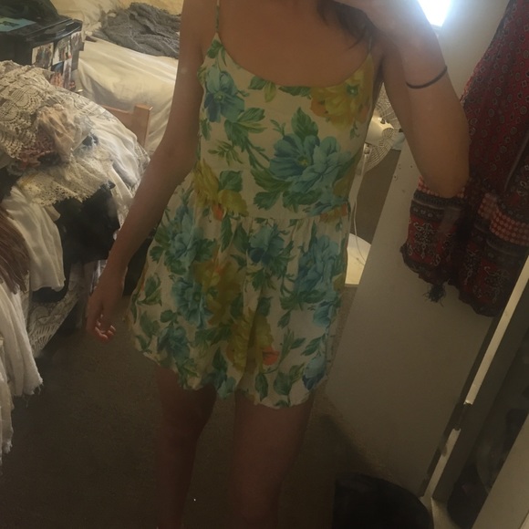 BLUE LIFE FLORAL DRESS!