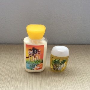 🍍Bath & Body Works🍍 sanitizer and lotion set