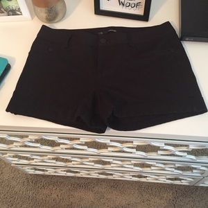 Black shorts