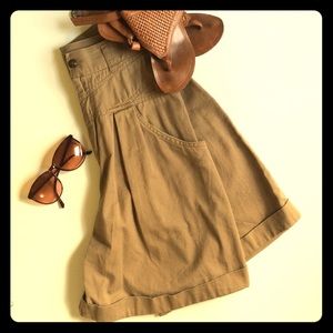 Vintage High Waist Balloon Shorts