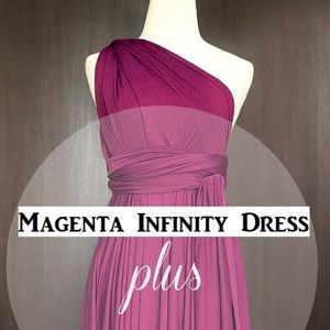 Plus size infinity dress