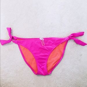 Victoria's Secret Tie Cheeky Bikini Bottoms