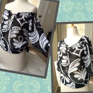 Gorgeous print versatile blouse