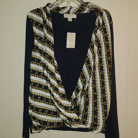 MICHAEL Michael Kors Tops - 🎉1 HR ☇SALE NWT Michael Kors Chain link top
