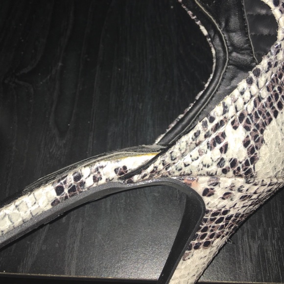 Snakeskin Heels - Picture 4 of 4