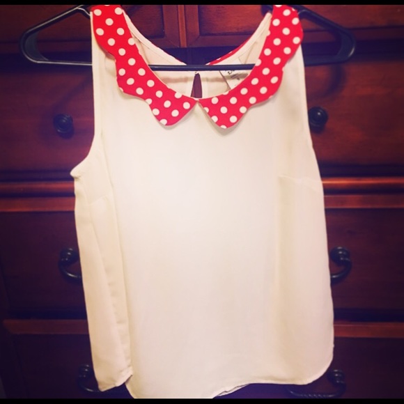 Sheer White Disney Top