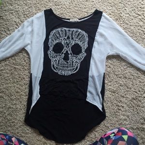 Arden B. Skull dress shirt