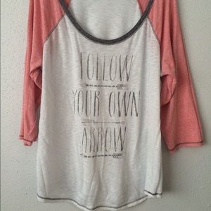 Maurice's baseball style top