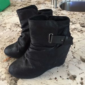 Aldo wedged boots