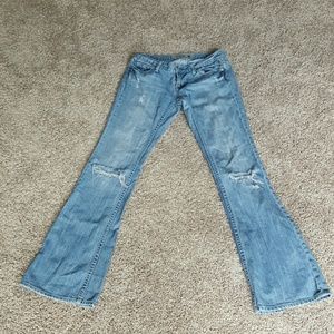 Victoria secret ripped  jeans
