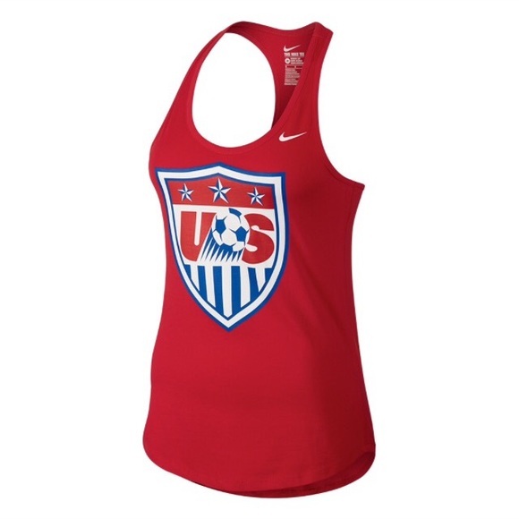Nike Tops - ‼️LOWEST‼️ 2015 Red Nike Women's USA Soccer Tank