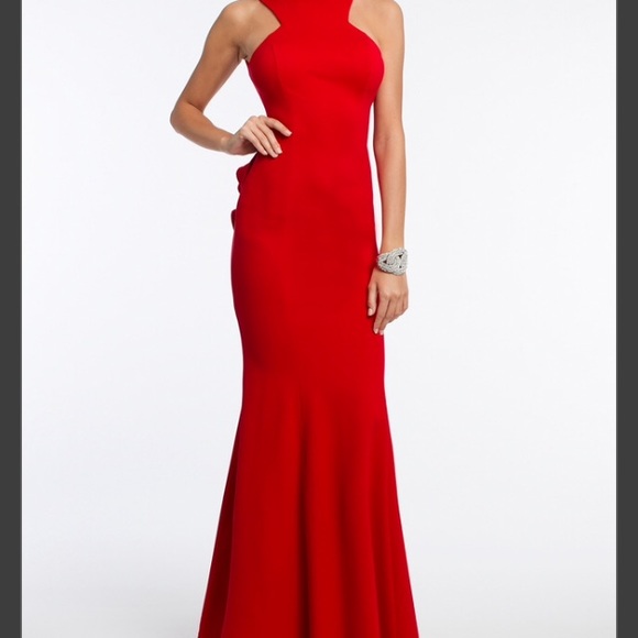 Red formal dress!
