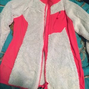 Fuzzy Columbia jacket