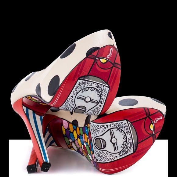 Polka Dot TaylorSays Heels - Picture 2 of 3