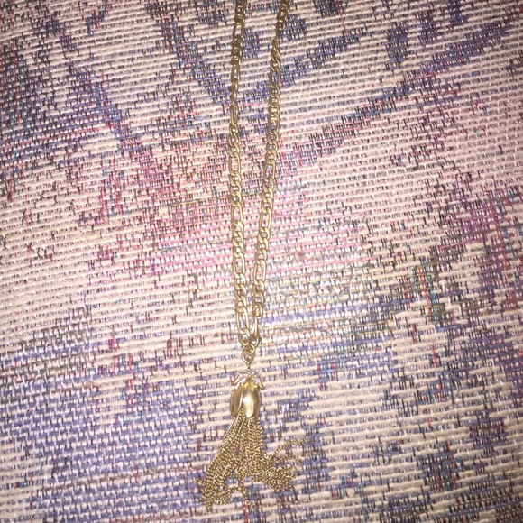 J. Crew Tassel Necklace