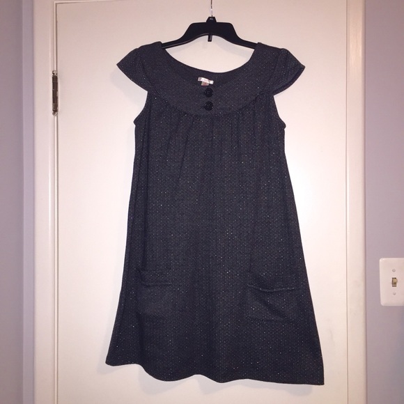 Xhilaration Sz M Cap Sleeve Babydoll Dress